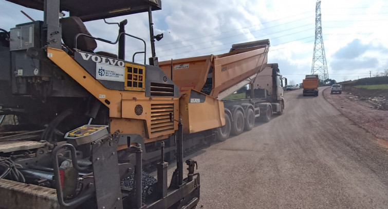 Sepetçi TOKİ Konutları giriş yolu asfaltlandı