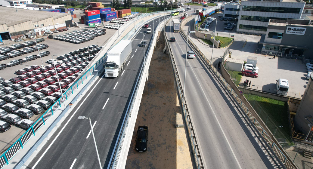 Darıca Osmangazi ilave köprüsü trafiğe açıldı