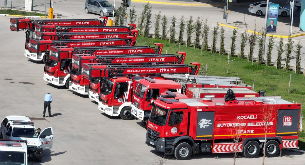 Yeni araçlar İtfaiyenin gücüne güç katacak