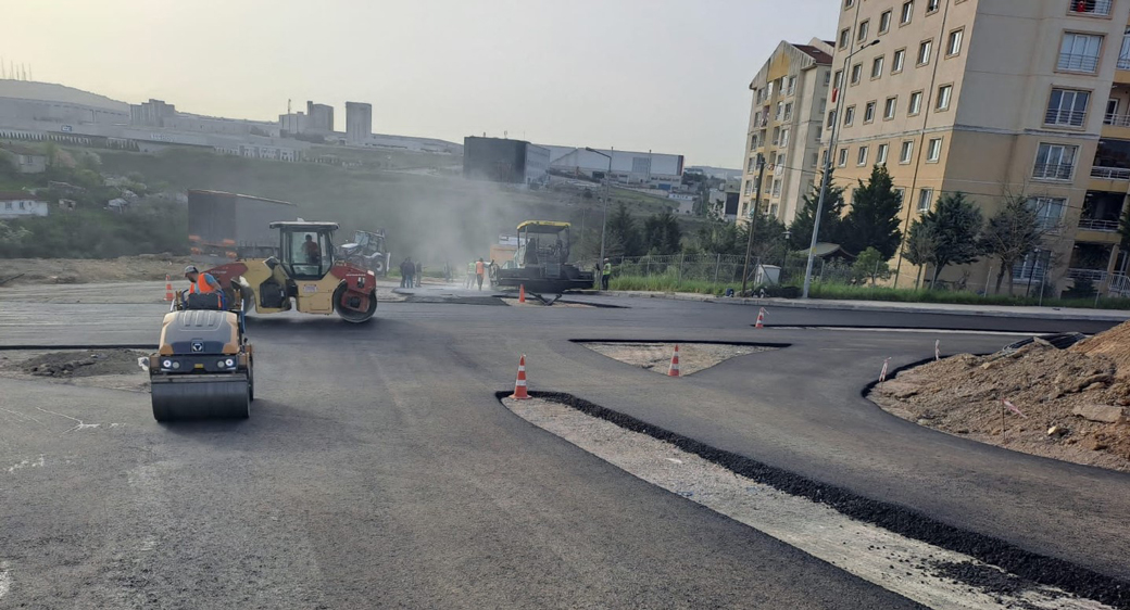 Gebze Kirazpınar Mahallesinde üstyapı 